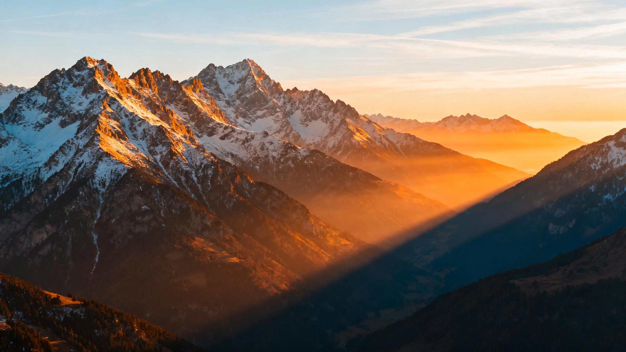 Golden Hour Landscape - AI generated landscape by Bing Image Creator